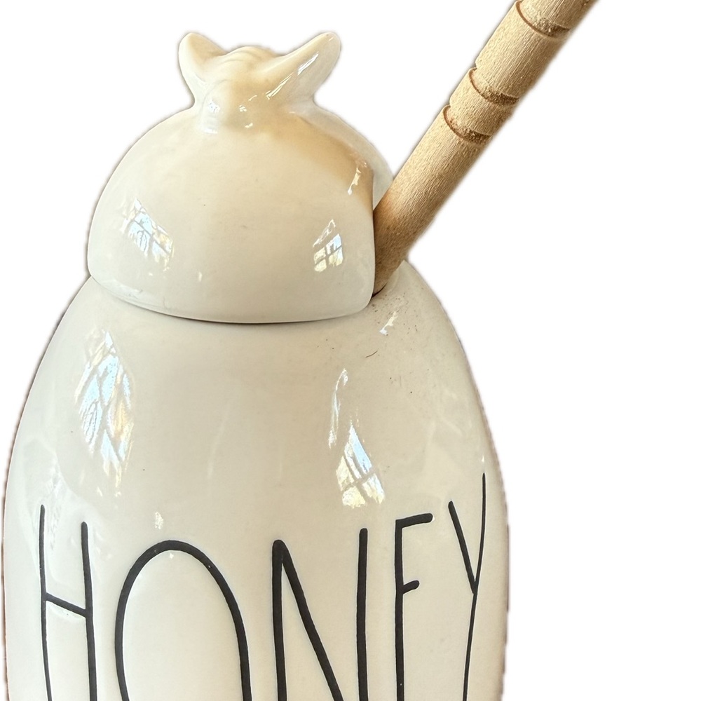 Rae Dunn Honey Jar with Dipper